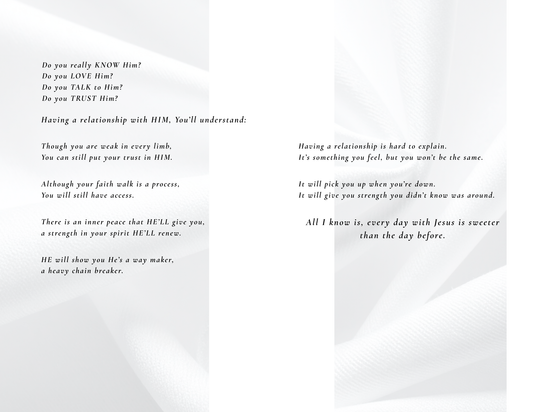 Do You Have A Relationship With God (Physical Card)