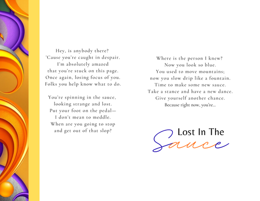 Lost In The Sauce (Physical Card)
