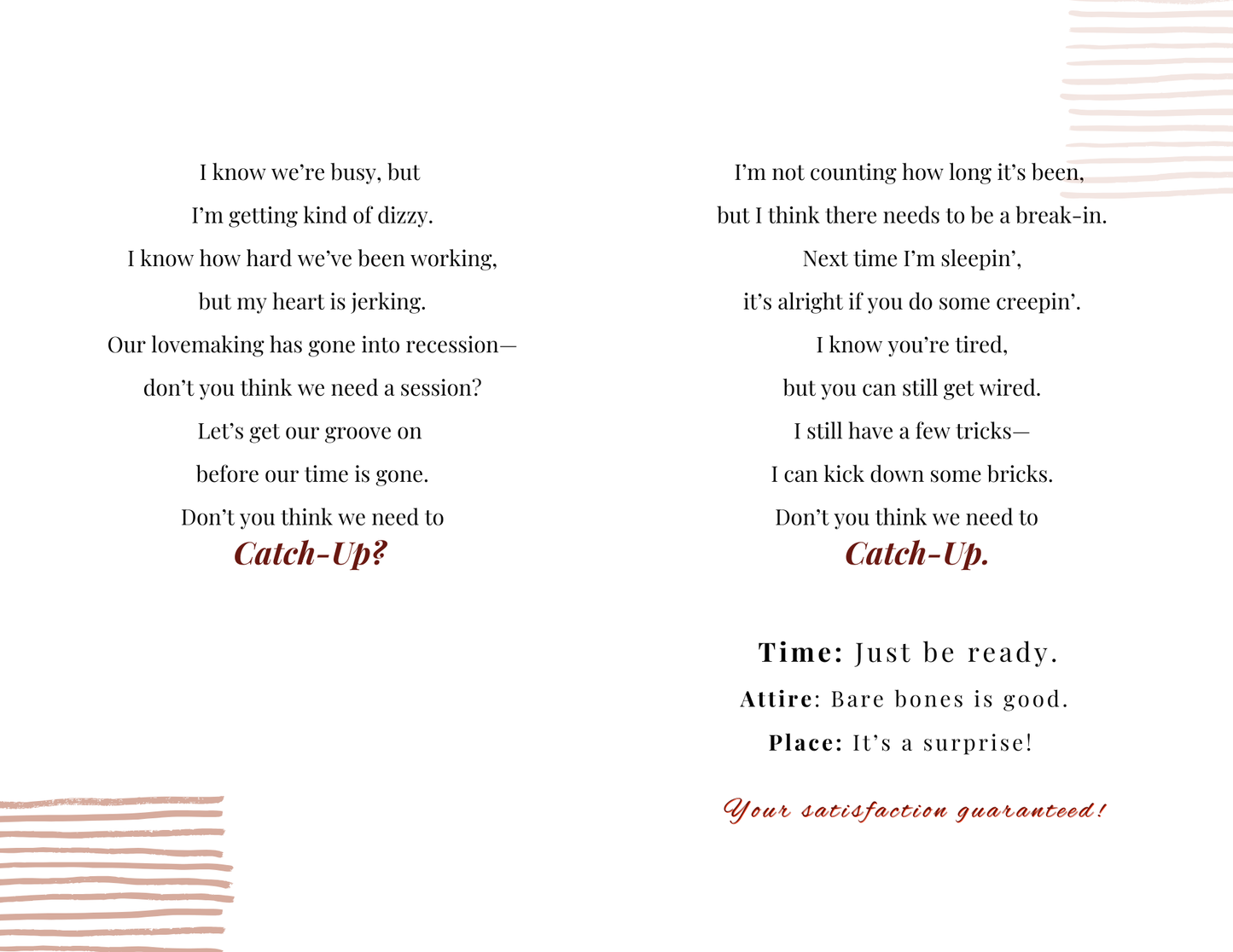 Catch Up (Physical Card)