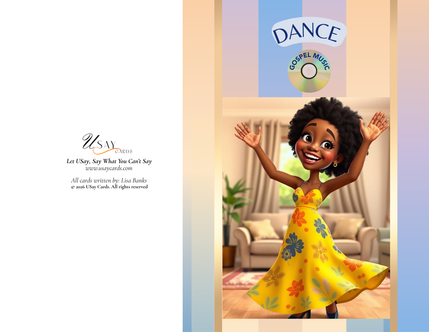 Dance (Woman Deep Tone - Physical Card)