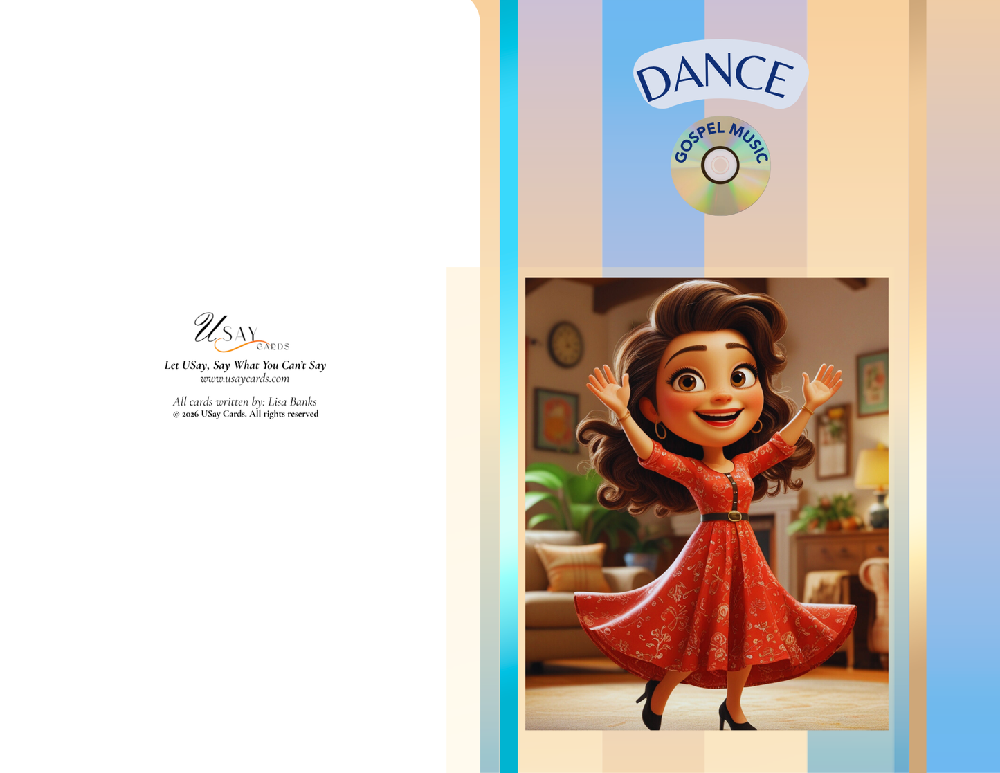 Dance (Woman Light Tone - Physical Card)