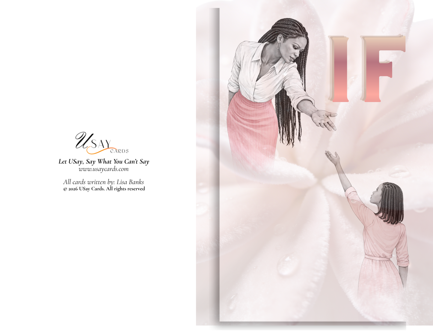 If Daughter — Hand — Mother — Deep Tone (Physical Card)