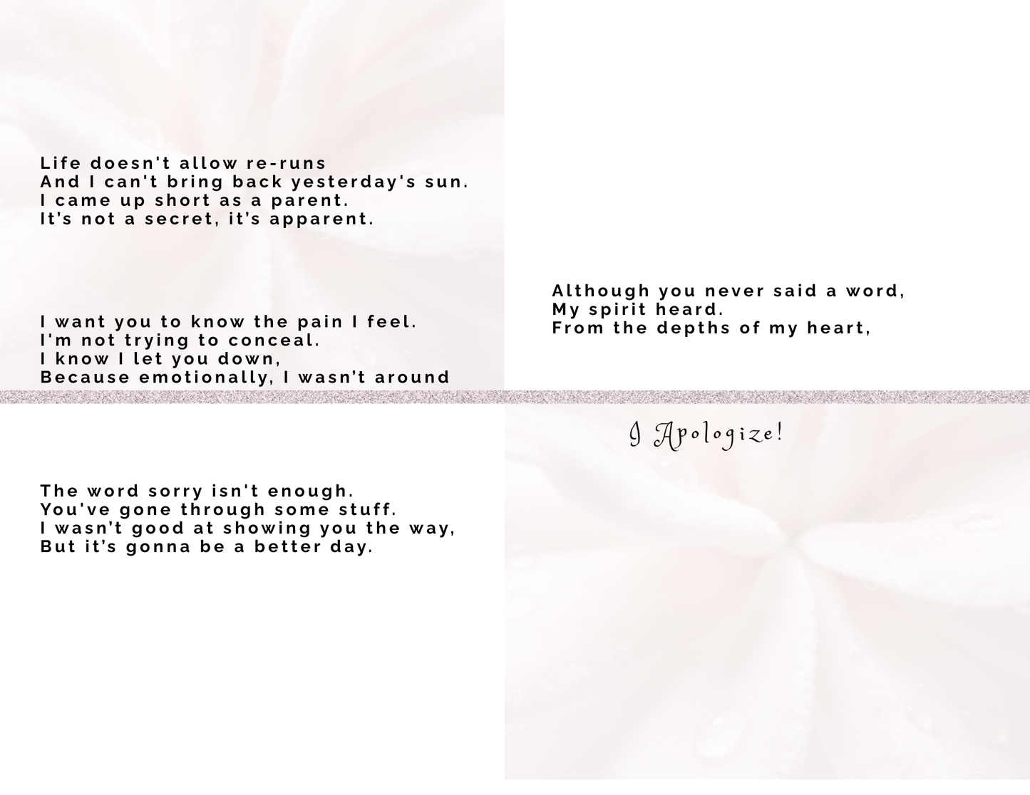 If Daughter — Hand — Mother — Deep Tone (Physical Card)