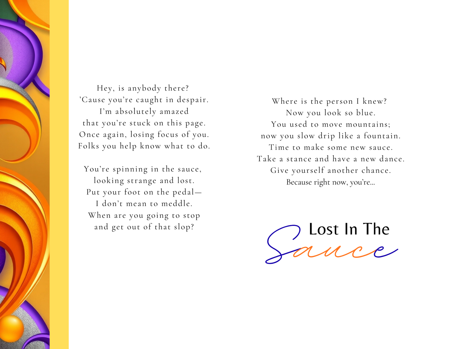Lost In The Sauce (Physical Card)
