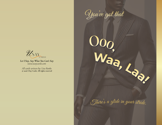 Ooo Waa Laa (Deep Tone - Male Physical Card)