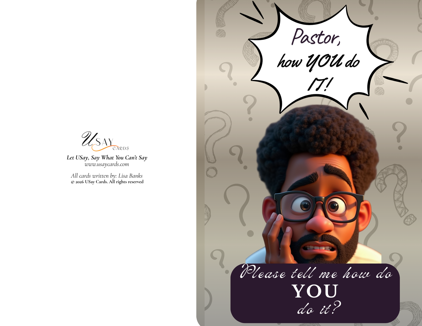 Pastor How You Do It Deacon Tight Suit (Man – Physical Card)