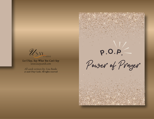 POP Power Of Prayer (Physical Card)