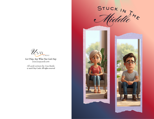 Stuck In The Middle (Light Tone - Physical Card)