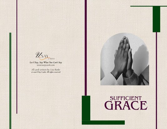 Sufficient Grace (Physical Card)