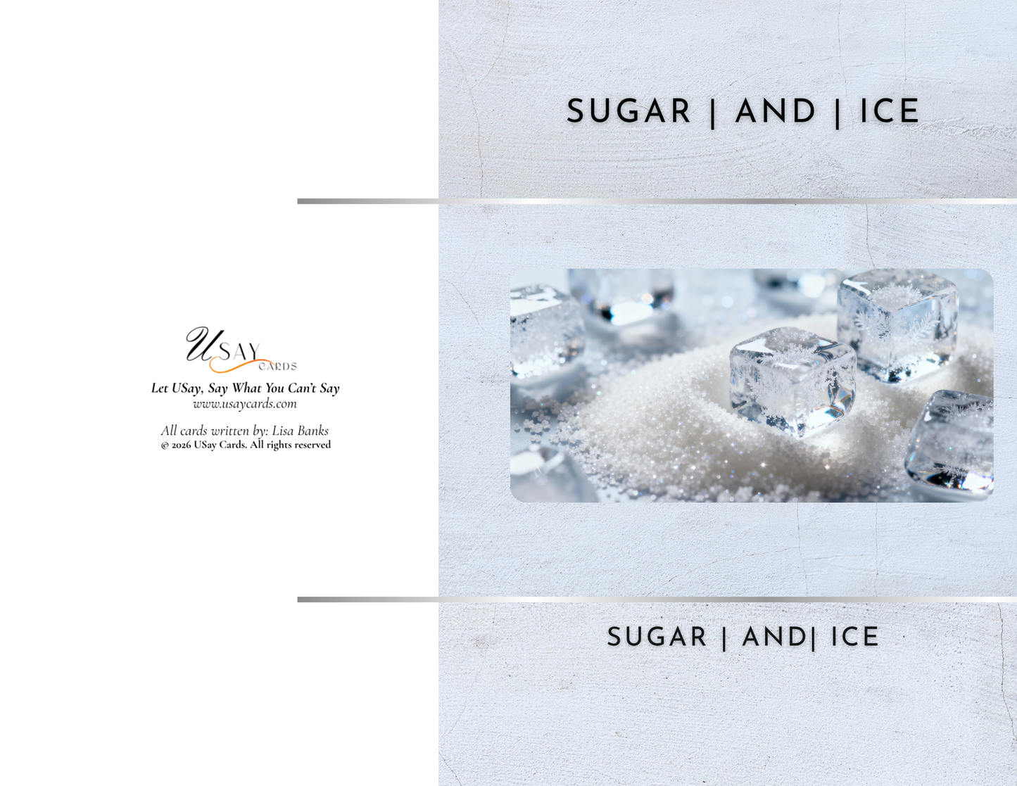 Sugar and Ice (Physical Card)