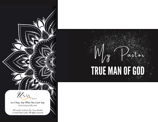 True Man Of God (Physical Card)