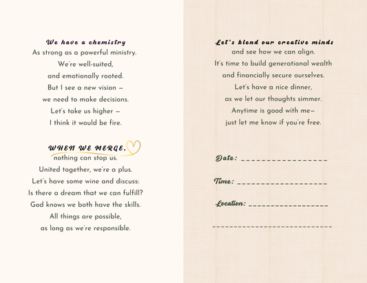 When We Merge (Physical Card)