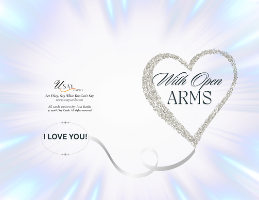 With Open Arms (Physical Card)
